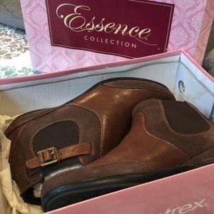 Aetrex Boots - Brown Leather